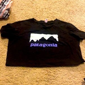 Mock Patagonia Crop Top